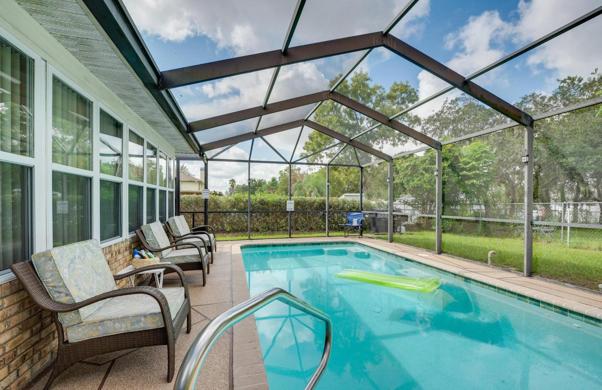 Spring Hill Retreat With Heated Pool And 4-In-1 Grill Exterior foto